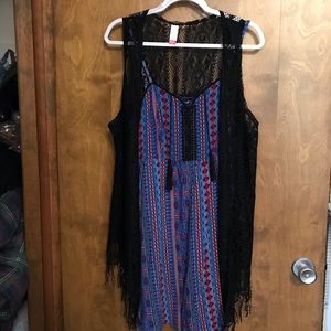 No Boundaries Boho look dress w/ Jacket (19)